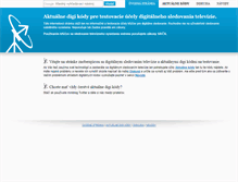 Tablet Screenshot of digi-kody.tonaj.sk